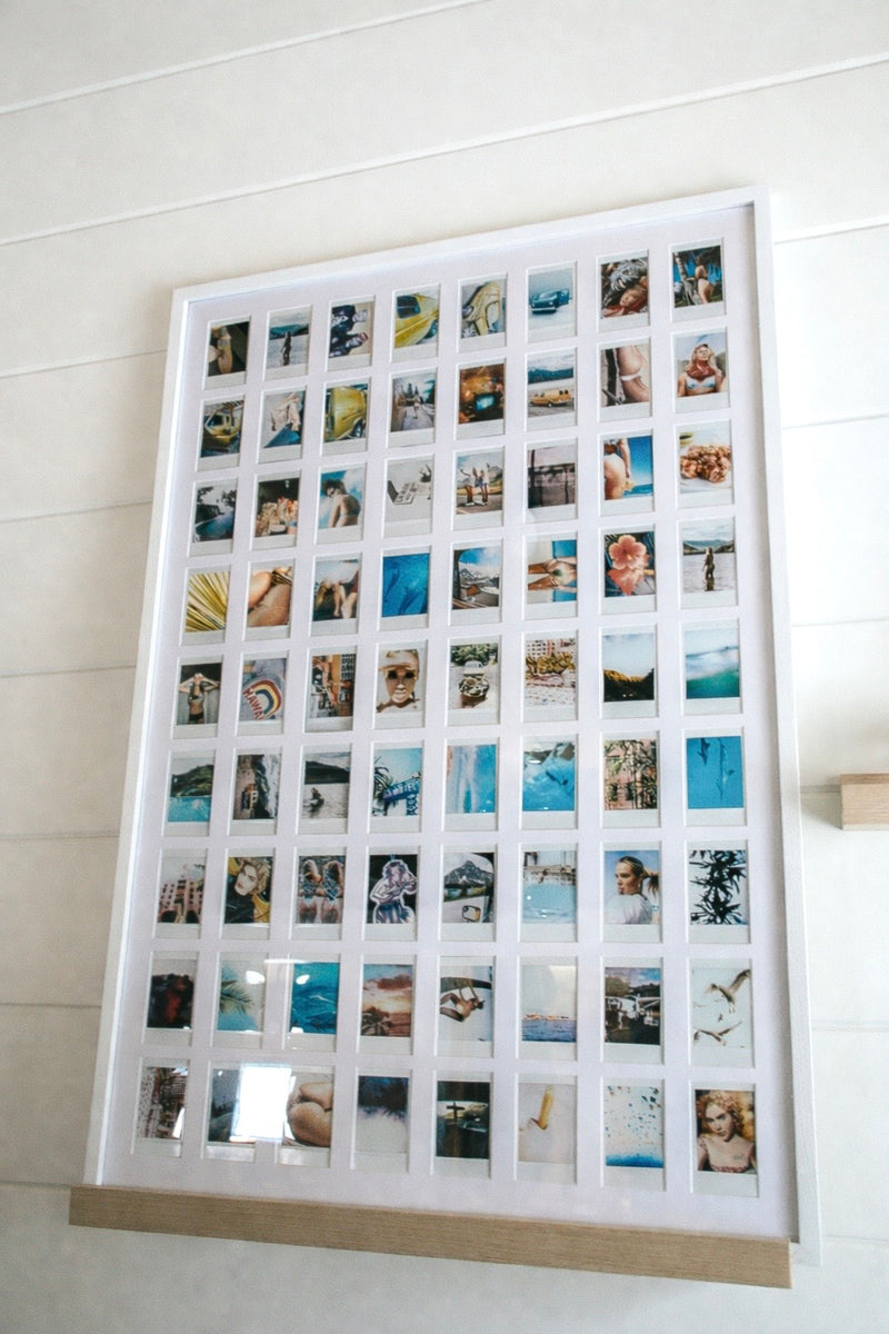 24" x 36" / 72 Window Instax Mini Photo Mat | Instax Frames