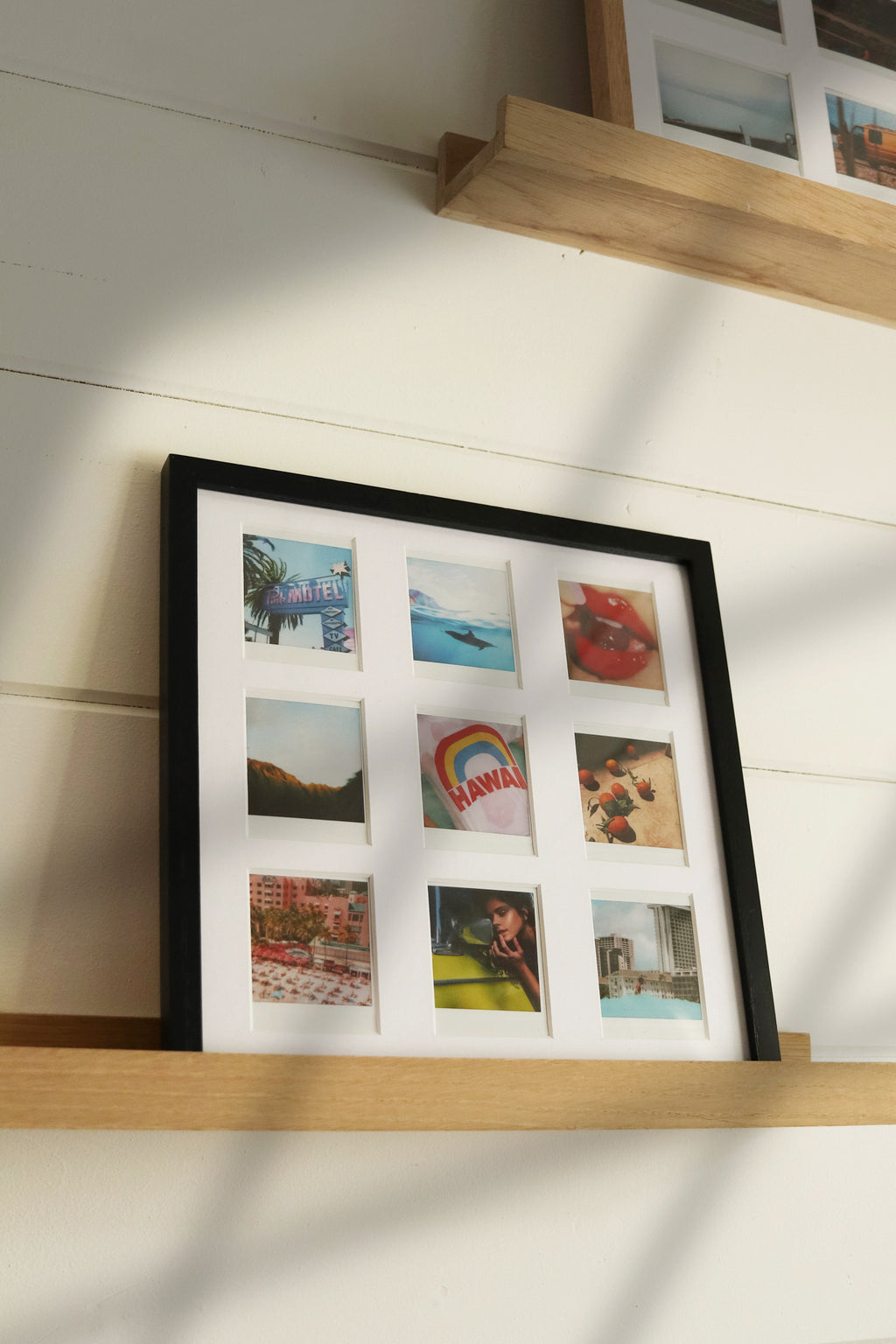 12" x 12" / 9 Window Instax Square Photo Mat | Instax Frames