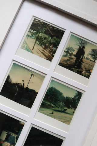 11" x 17" / 6 Window Polaroid 600 / i-Type / SX-70 Photo Mat | Polaroid Frames