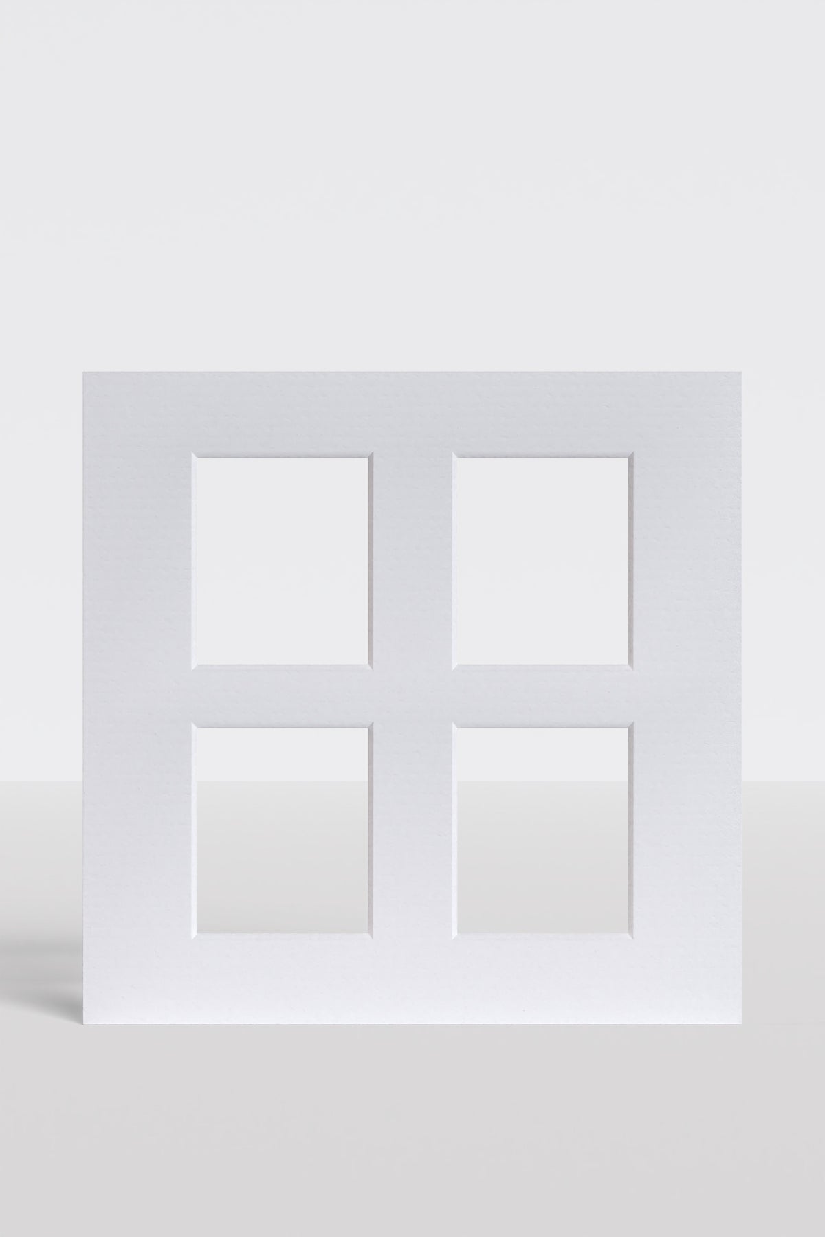12" x 12" / 4 Window Polaroid 600 / i-Type / SX-70 Photo Mat | Polaroid Frames