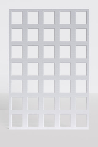 24" x 36" / 35 Window Polaroid 600 / i-Type / SX-70 Photo Mat | Polaroid Frames
