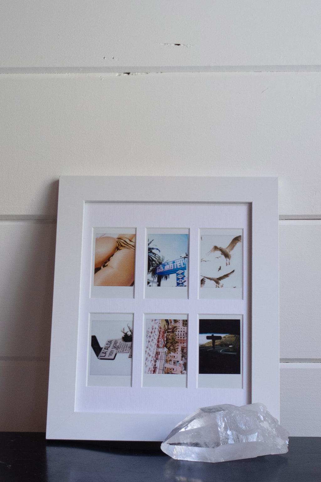 8" x 10" / 6 Window Instax Mini Photo Mat | Instax Frames