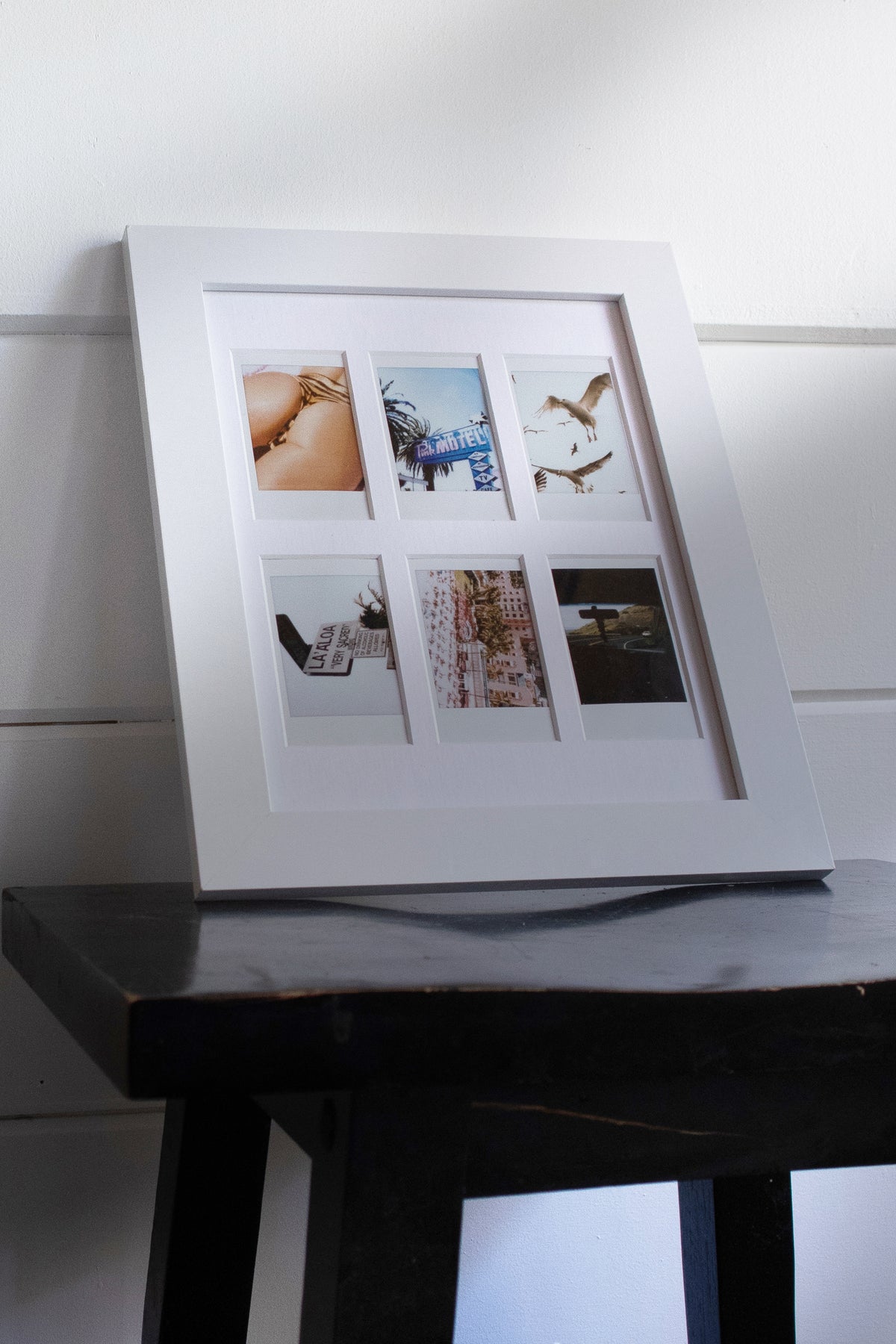 8" x 10" / 6 Window Instax Mini Photo Mat | Instax Frames