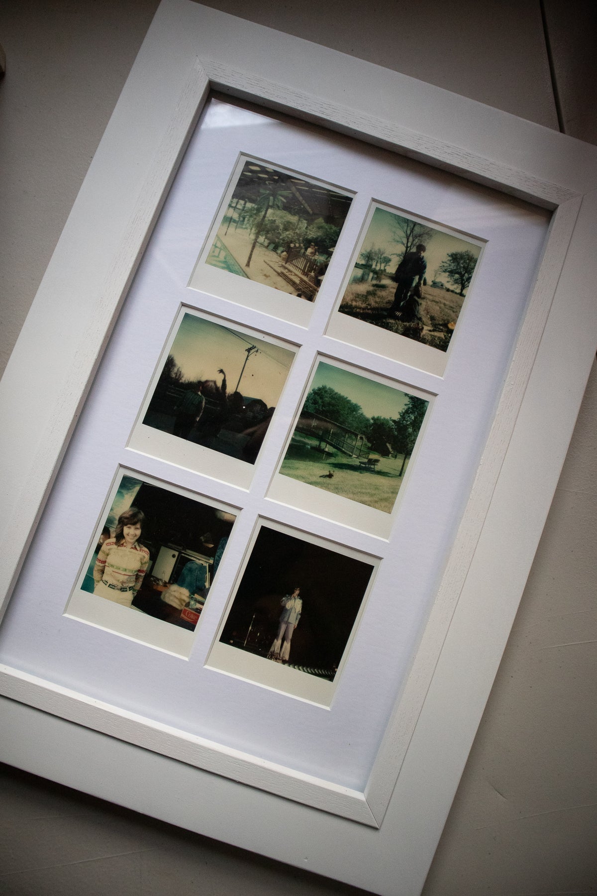 11" x 17" / 6 Window Polaroid 600 / i-Type / SX-70 Photo Mat | Polaroid Frames